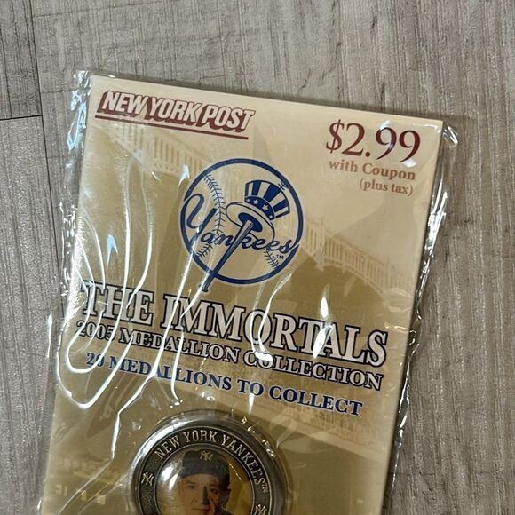 Casey Stengel #37 Immortals 2005 Medallion Collection New York Post Yankees Coin - Picture 3 of 7